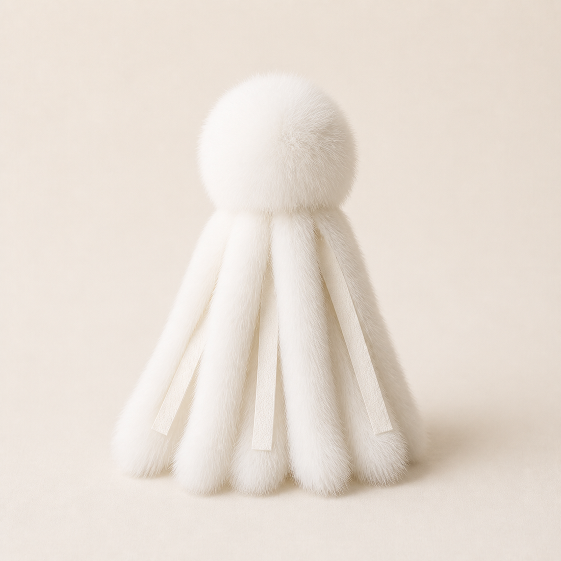 Snow White Rabbit Fur Octopus Toy